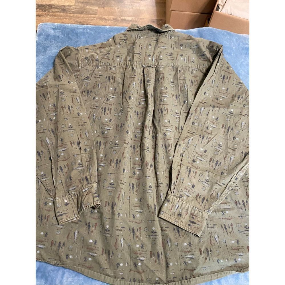 Woolrich Long Sleeve Fish Shirt - Picture 6 of 7